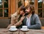 Flirt Review: Great Dating Site? Heterosexual couple on a coffee date